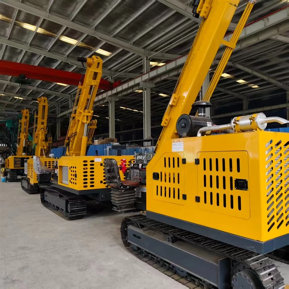 Solar Powered Pile Driving And Drilling Machine high quality