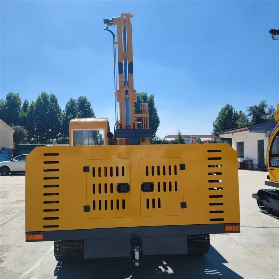 Solar Powered Pile Driving And Drilling Machine best
